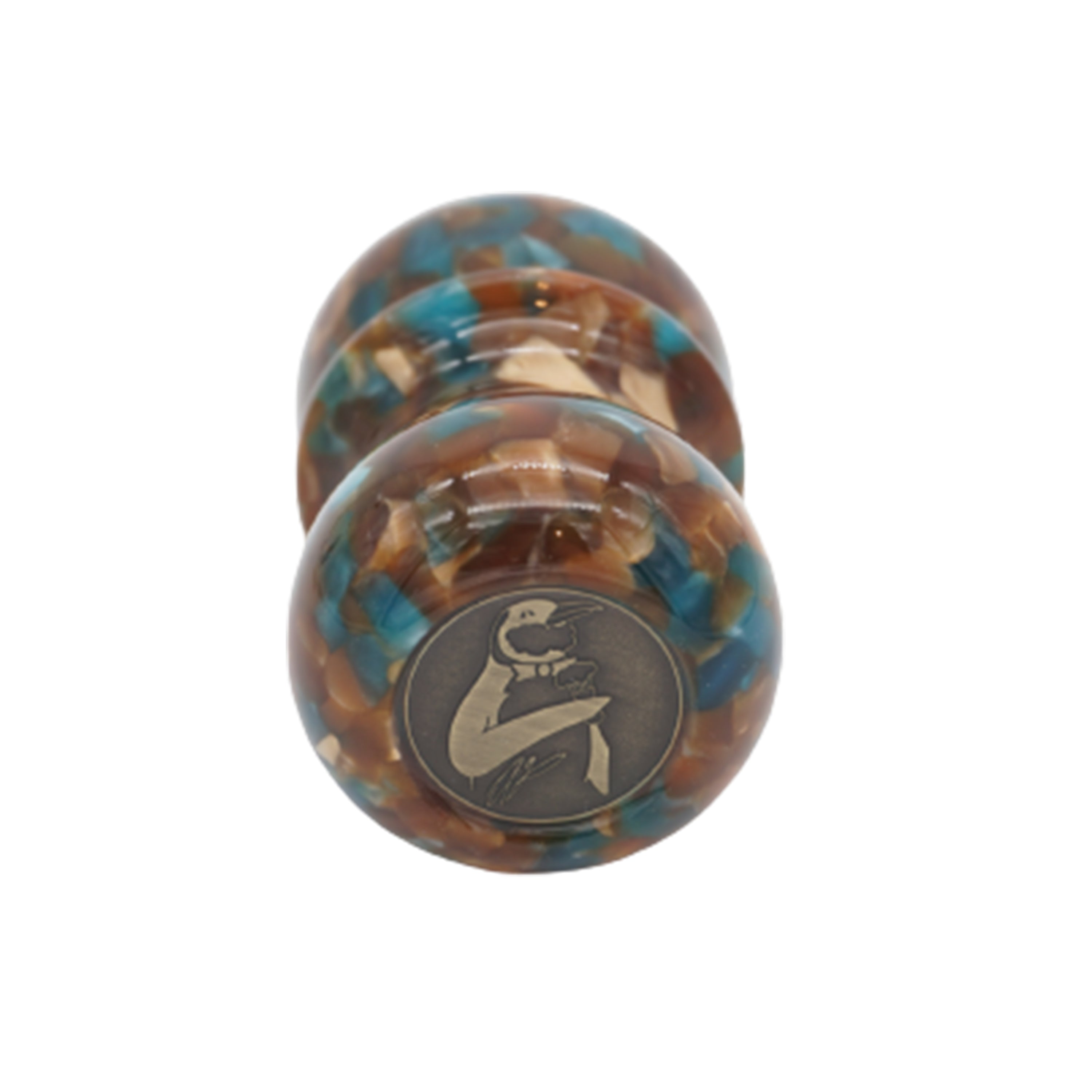 Handcrafted Wooden Shaving Brush Handle for 24mm & 26mm Knots - Premium Diamond Pattern Design - Perfect for Wet Shaving & Grooming Gifts