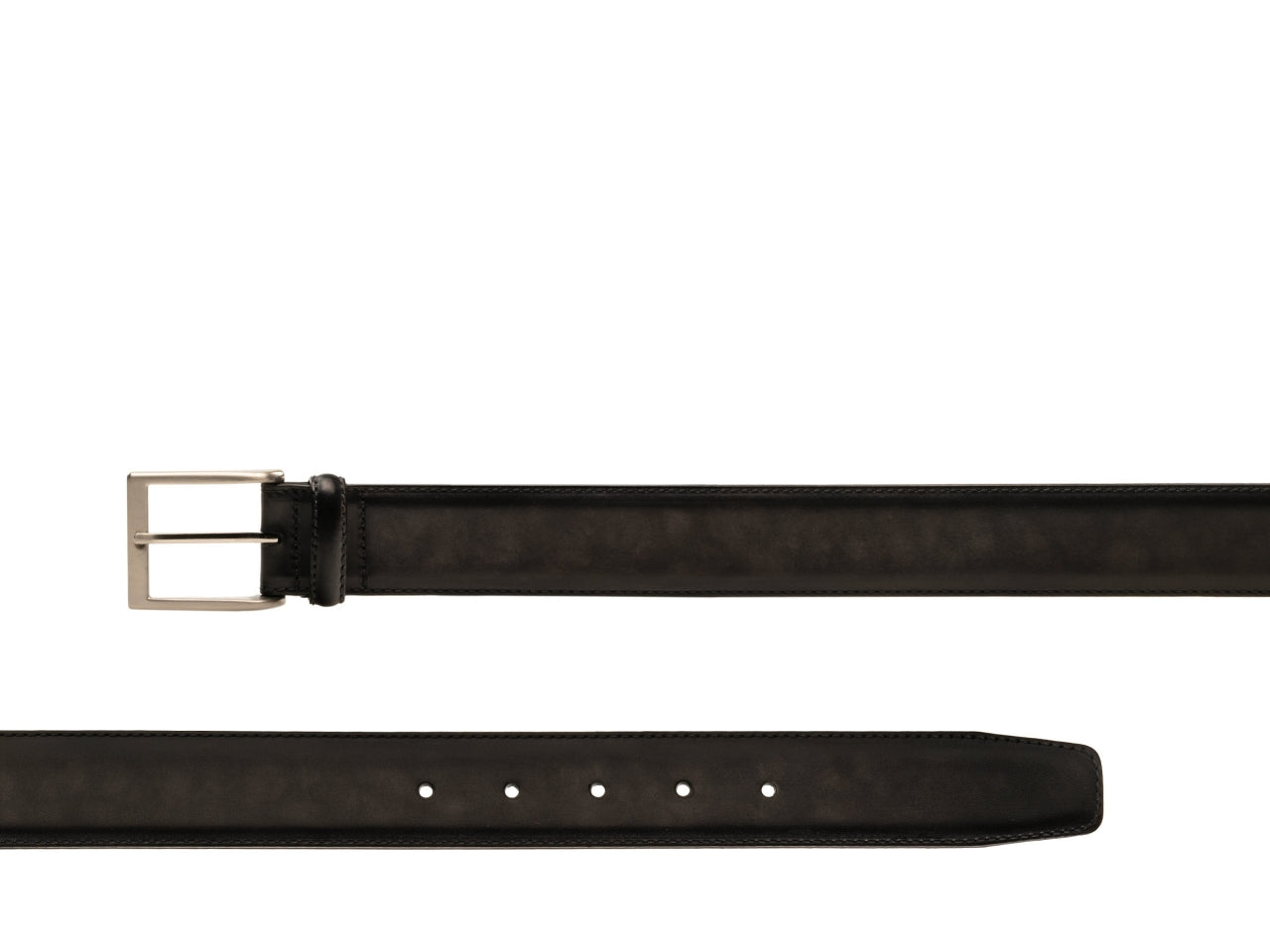 MAGNANNI GRAFITO VIENTO Genuine Leather Dress Belt for Men - Stylish & Slim Formal Belt - Perfect for Business, Office & Special Occasions