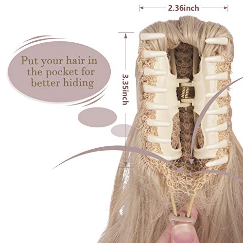Clip-In Synthetic Claw Hair Extension - 13