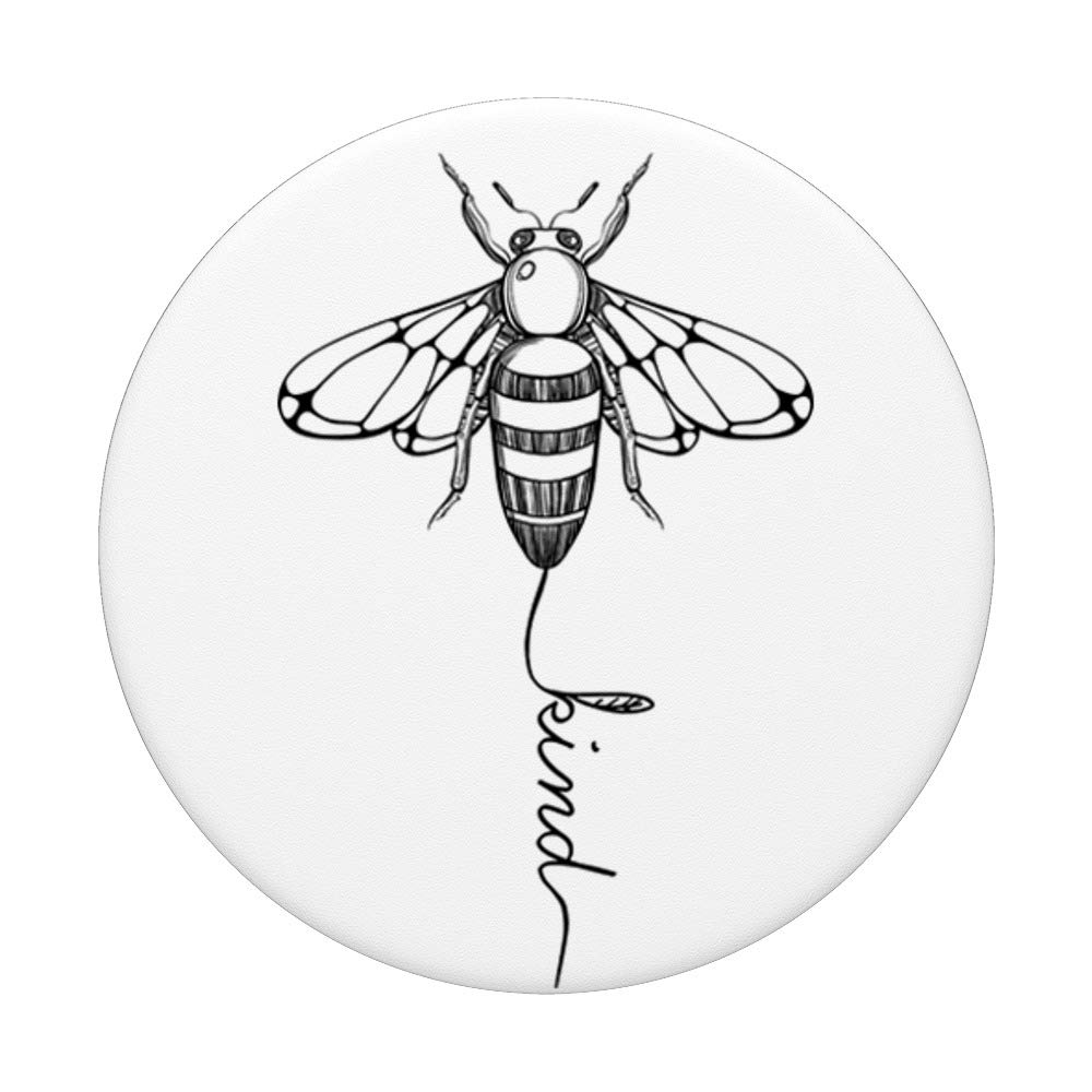 Cool Bee Kind Summer PopSockets PopGrip - Swappable Phone & Tablet Grip for Men, Women & Kids - Perfect Kindness Gift for Everyday Use, Travel & School