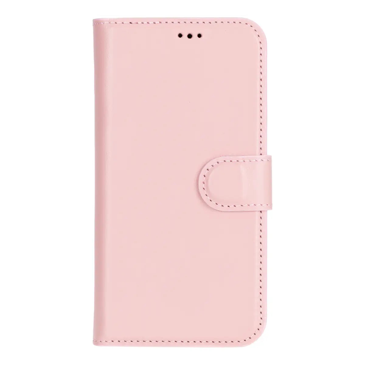 Pink Leather Wallet Case for iPhone 16 - Slim Protective Phone Cover with Card Slots | Perfect for Everyday Use, Travel & Business (Fits iPhone 16 Regular Model)