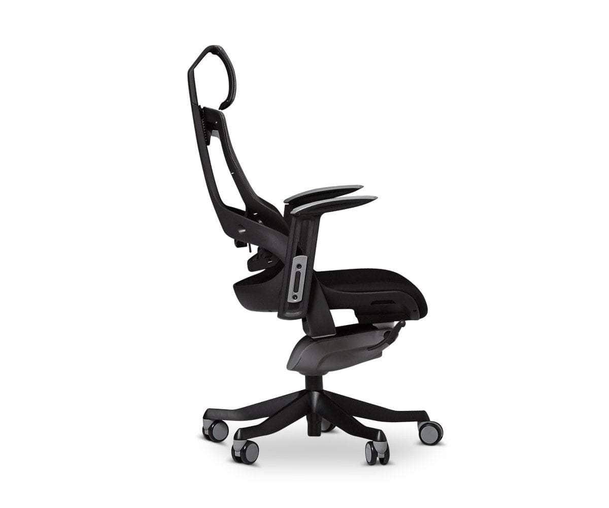Ergonomic Wau Desk Chair - Adjustable Office Chair with Lumbar Support for Home & Work - Perfect for Long Hours Sitting, Gaming & Studying