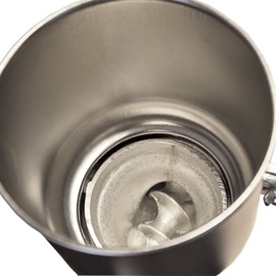 Premium Nella Manual Corn Mill Grinder - Heavy Duty Tin Plated Grain Grinder for Corn, Wheat & Grains - Perfect for Home Baking, Camping & Emergency Food Prep