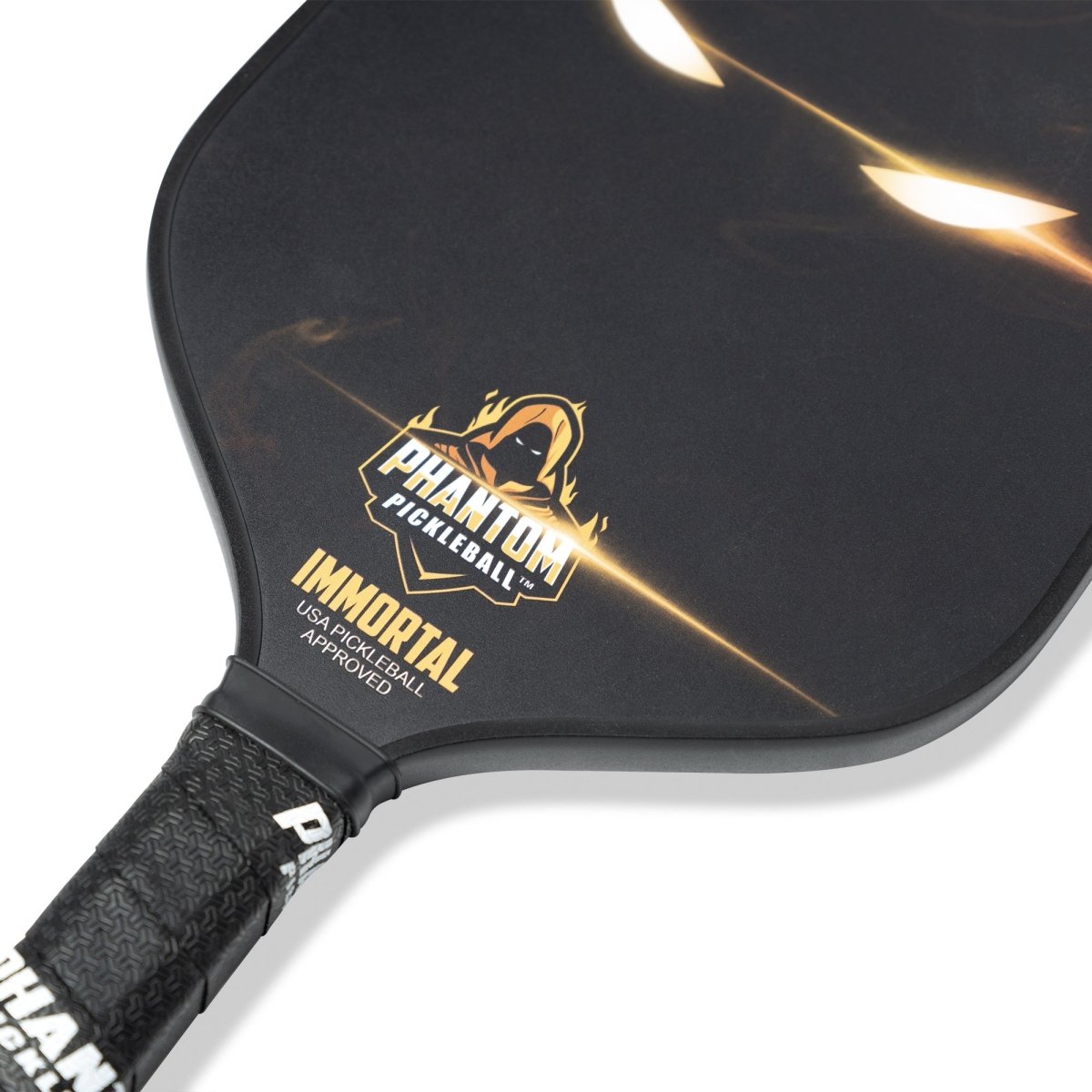 Phantom Immortal Pickleball Paddle - Premium Carbon Fiber Paddle for Competitive Play | Perfect for Outdoor & Indoor Pickleball Games