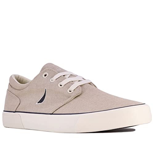 Nautica Men's Galley Boat Shoes - Casual Slip-On Deck Shoes for Men | Comfortable Boat Deck Footwear | Perfect for Sailing, Boating & Summer Outfits