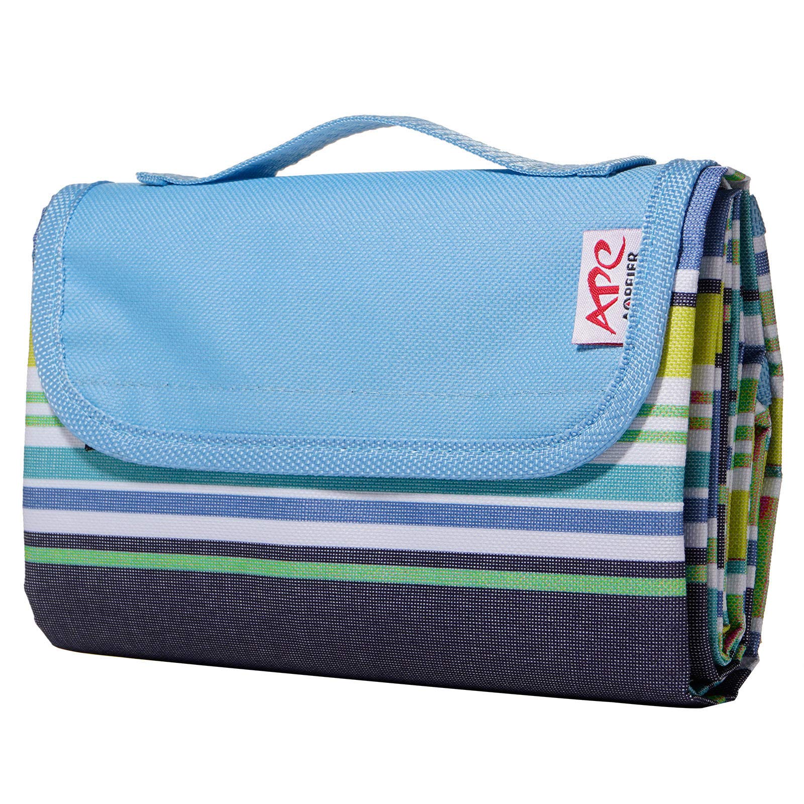 Loodgao Waterproof Plaid Duffle Bag - Extra Large Foldable Gym Sports & Travel Overnight Bag for Men Women - Perfect for Gym, Camping, Hiking and Weekend Getaways (Blue, One Size)