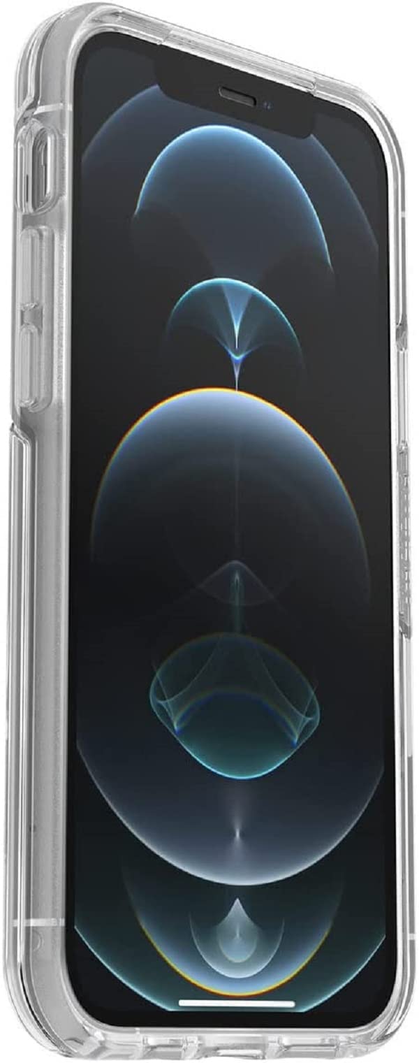 OtterBox Symmetry Clear Series+ MagSafe Case for iPhone 12 & iPhone 12 Pro - Slim Protective Cover with Wireless Charging - Perfect for Everyday Use & Travel Protection