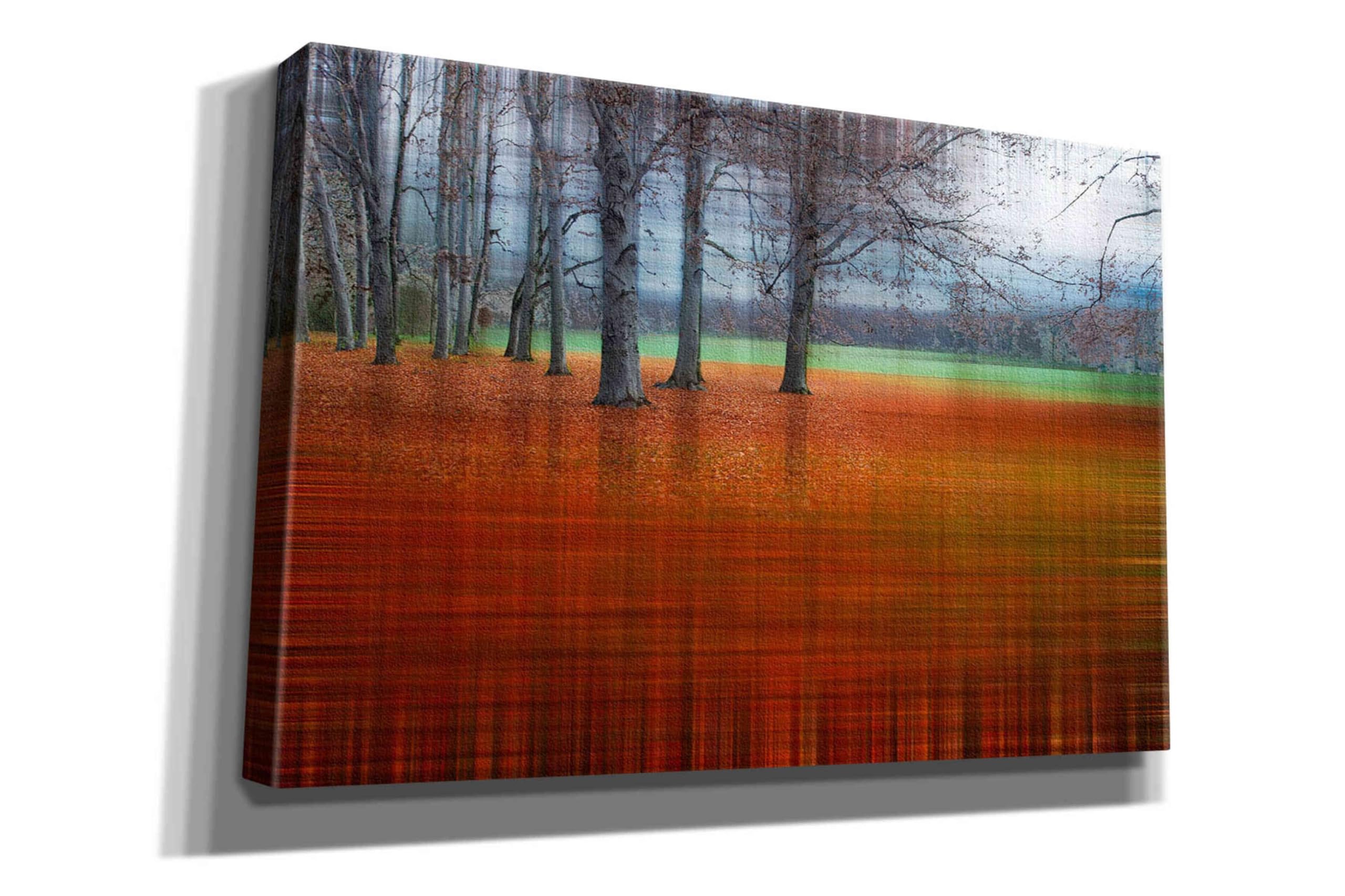 Abstract Autumn by Hannes Cmarits - Premium Giclee Canvas Wall Art Print 18x12 Inches - Modern Home Decor for Living Room, Bedroom & Office
