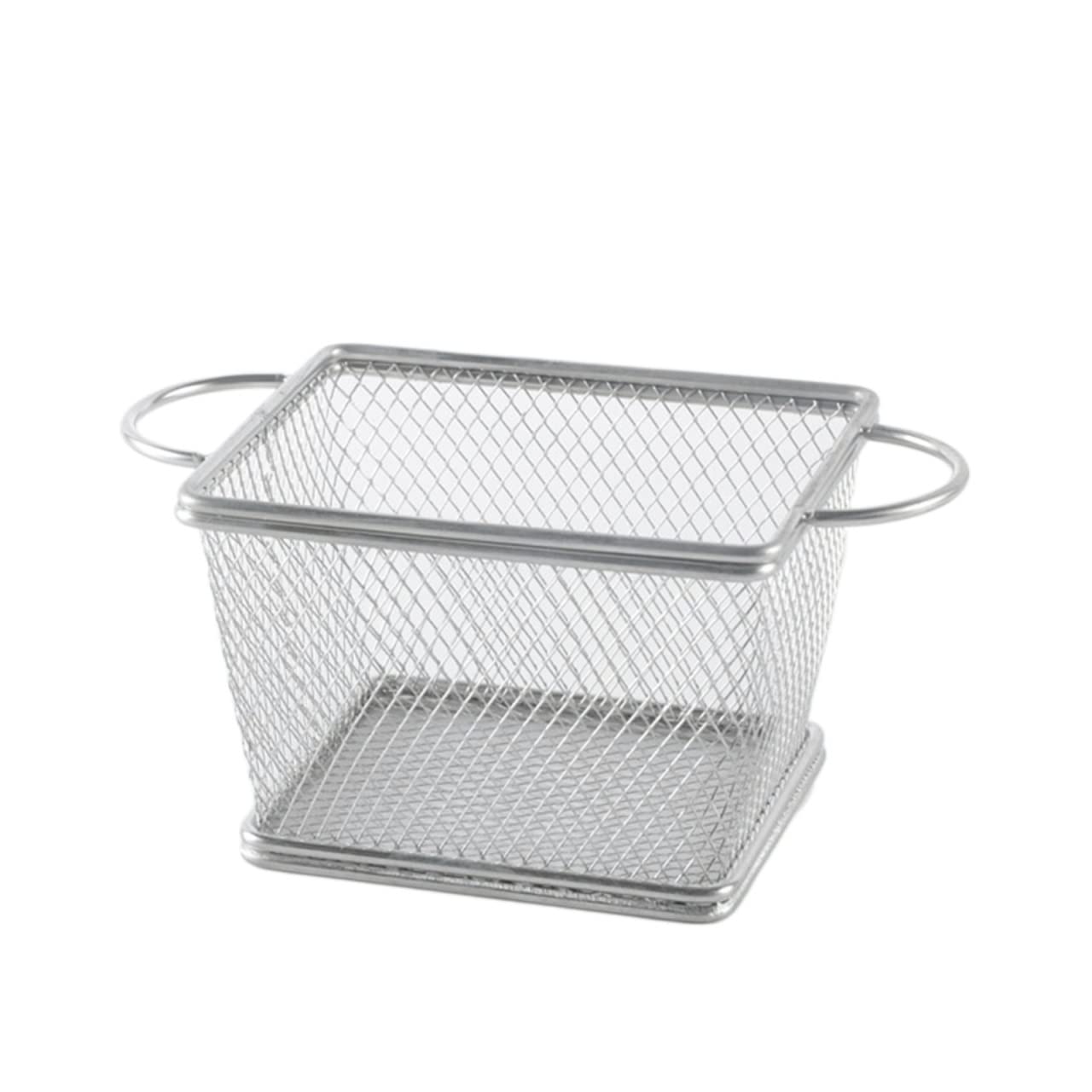 Stainless Steel Fry Basket with Handle - Deep Fryer Basket for French Fries, Onion Rings, Chicken Wings - Restaurant & Home Kitchen Cooking Tool (Color: 08) | Perfect for Frying, Draining & Serving Snacks