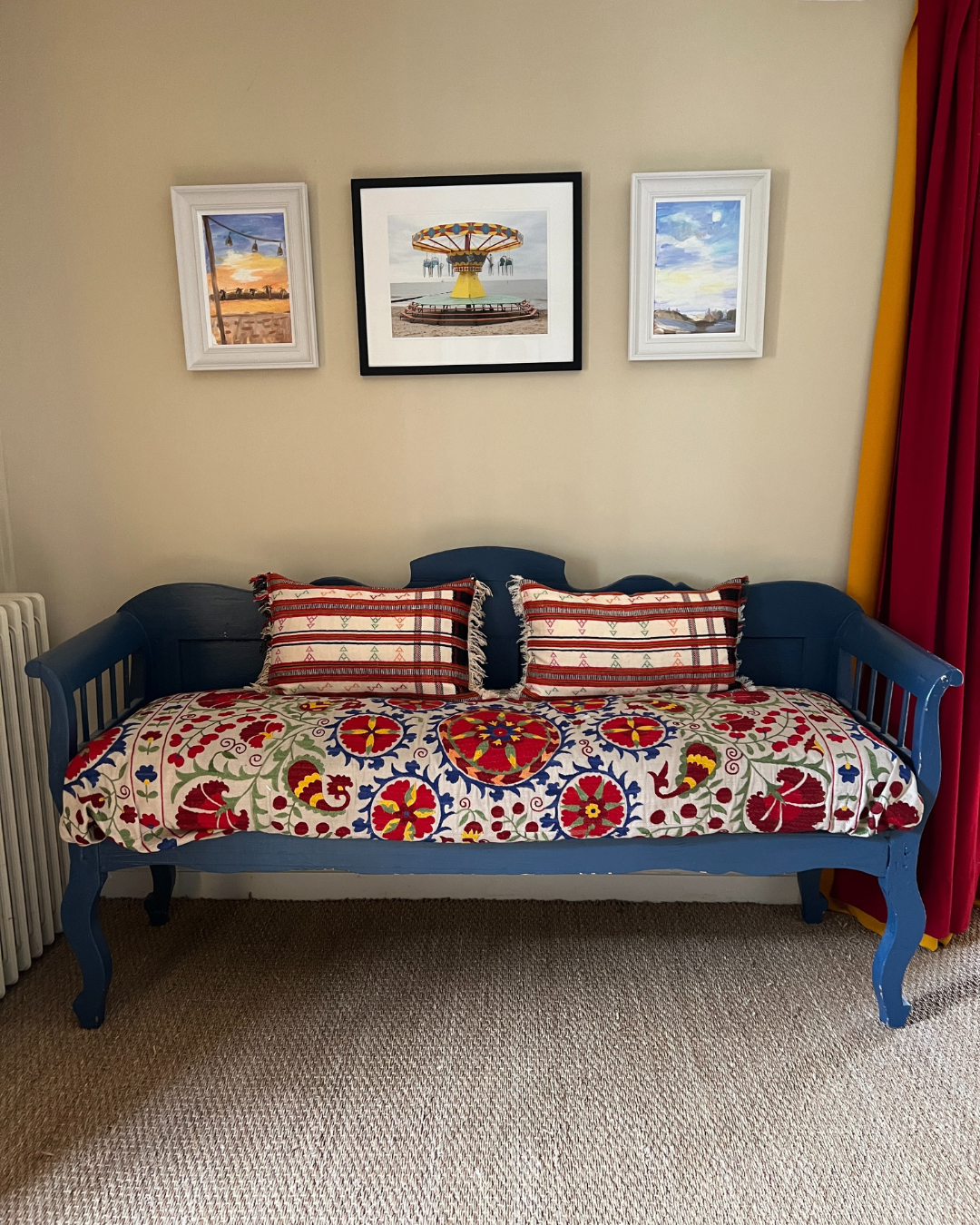 Handmade Tribal Print Throw Pillow Covers - Boho Chic Home Decor for Living Room, Bedroom, or Outdoor Patio