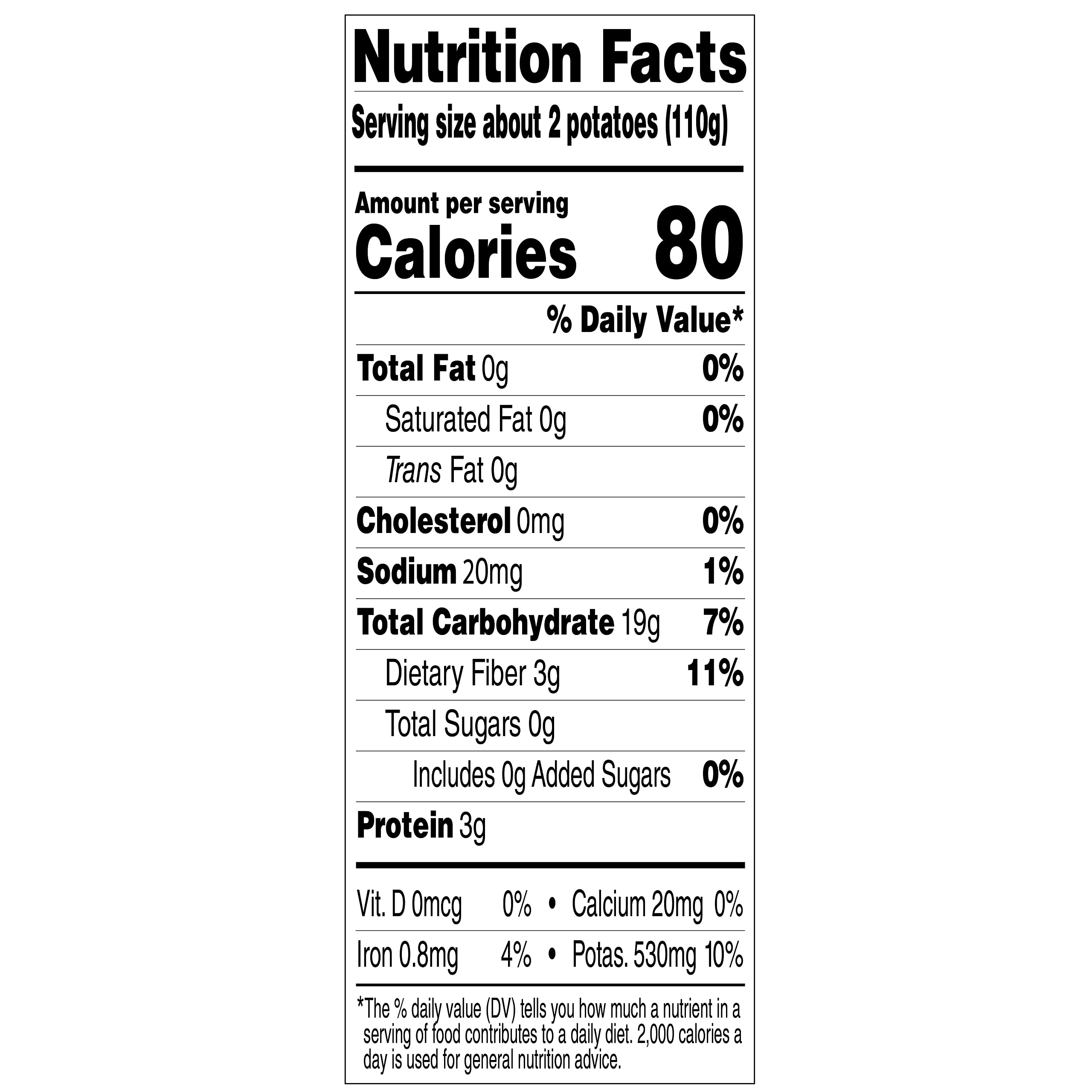 Fresh Fingerling Potatoes 1.5 Lb - Premium Small Gourmet Potatoes for Roasting, Salads & Side Dishes - Amazon Grocery (Packaging May Vary)