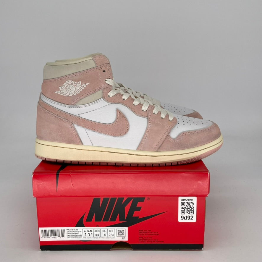 **Air Jordan 1 Washed Pink Women's Sneakers - Size 10/11.5W (FD2596-600) | Stylish & Comfortable for Casual Wear, Street Fashion & Gym**