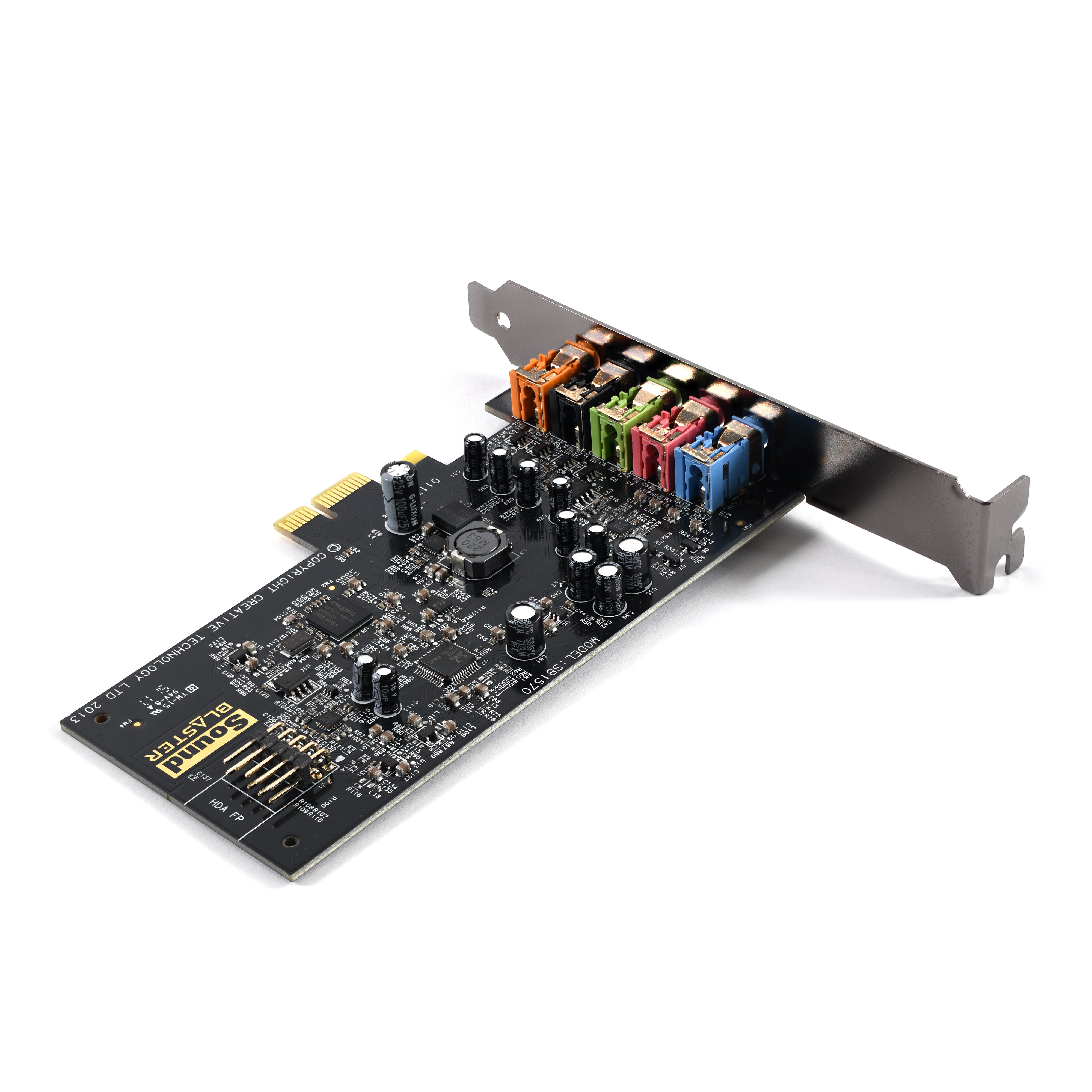 Creative Sound Blaster Audigy FX 5.1 PCIe Sound Card with SBX Pro Studio & 600W Amp | 106dB SNR, 24-bit Audio for Gaming, Streaming & Home Theater PC Setup