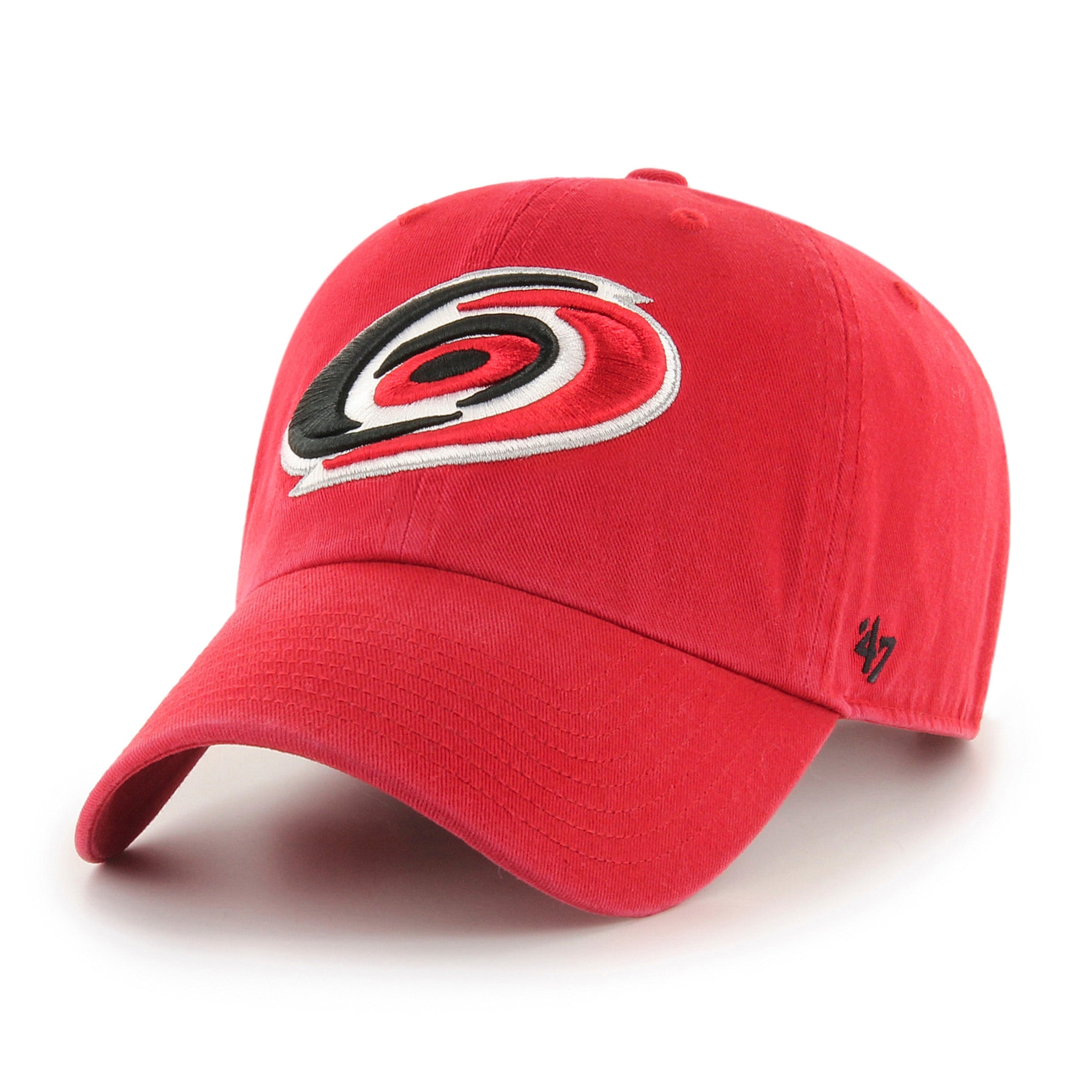 47 Brand Carolina Hurricanes Adjustable Snapback Hat - Red | Official NHL Team Logo | Perfect for Game Day, Outdoor Activities & Casual Wear