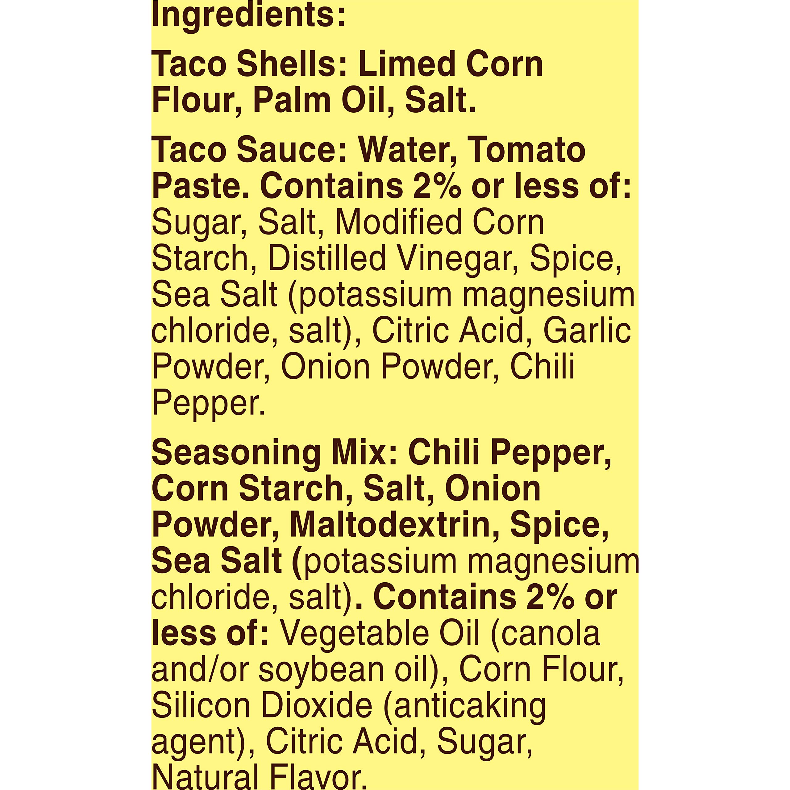 Old El Paso Stand 'N Stuff Taco Dinner Kit - 8.8 oz (Pack of 1) | Easy Mexican Meal Kit with Hard Taco Shells, Seasoning & Sauce | Perfect for Family Taco Night, Parties & Quick Dinners