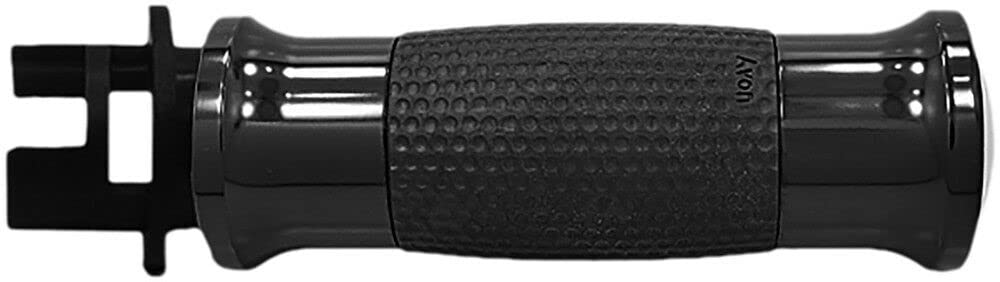 Avon AIR Gel Replacement Grips - Black MT-IN-GEL-70-AN MC Indian Compatible - Premium Motorcycle Handlebar Grips for Comfort & Control - Ideal for Long Rides, Commuting & Adventure Touring