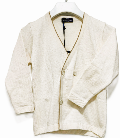 MANUELLE & FRANK Baby Cardigan Sweater - Soft Knit Pullover for Toddlers (24 Months, 2 Years) - Perfect for Playdates, Family Outings & Cozy Winter Wear