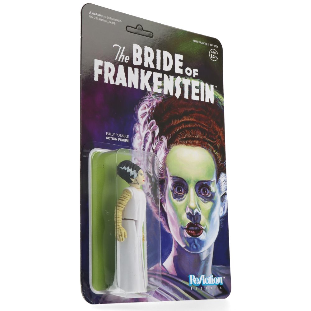 Bride of Frankenstein Universal Monsters Wave 2 ReAction Figures - Collectible Horror Movie Action Figures for Display & Halloween Decor