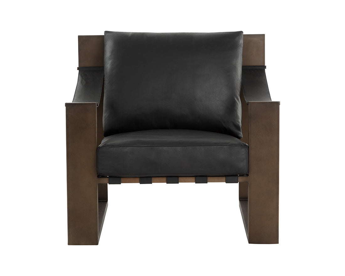 Berke Lounge Chair - Modern Comfortable Accent Chair for Living Room, Bedroom & Office - Perfect for Relaxing, Reading & Lounging
