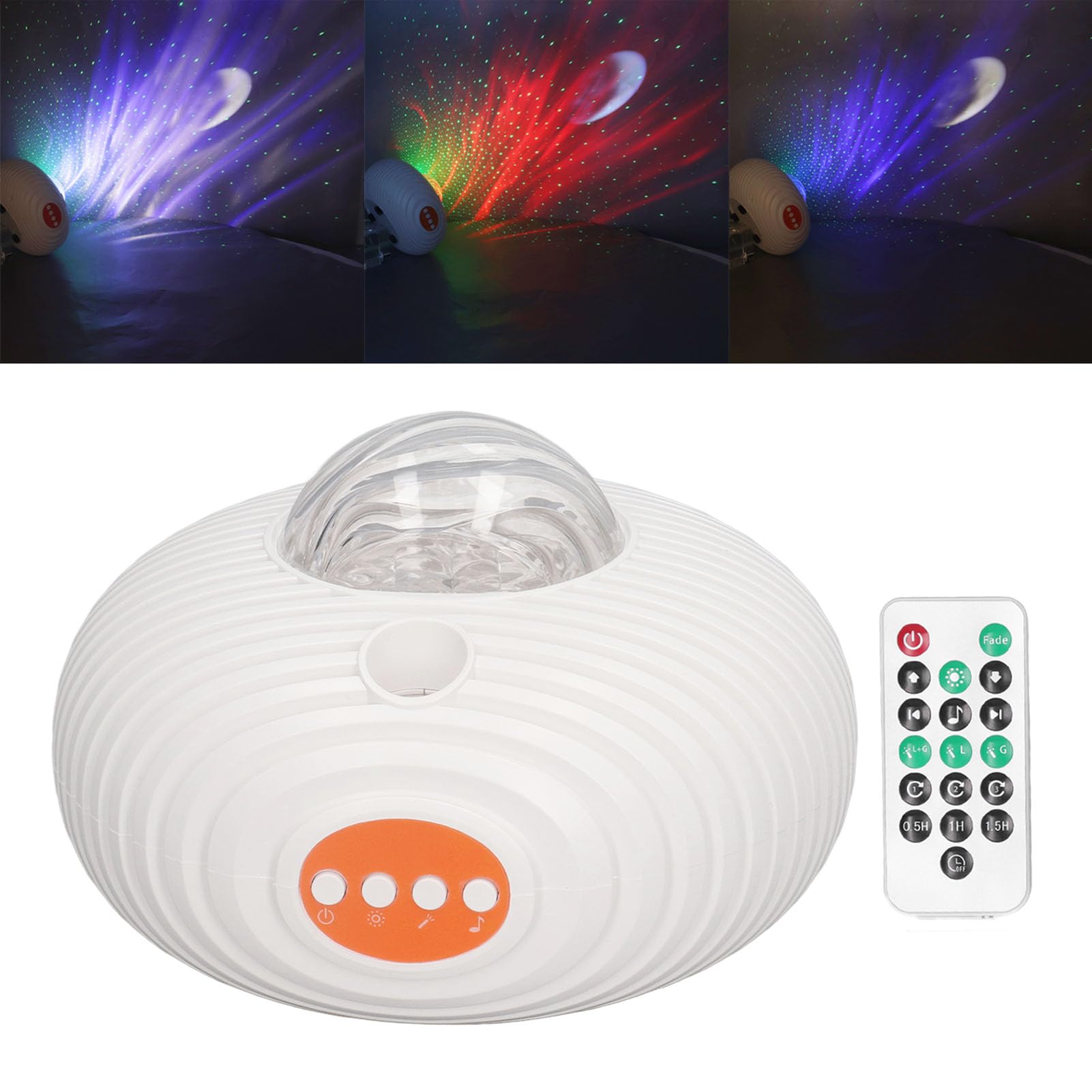 Best LED Star Projector for Adults - USB Powered Night Light with Timer & Remote Control - Perfect for Bedroom, Nursery, and Relaxation