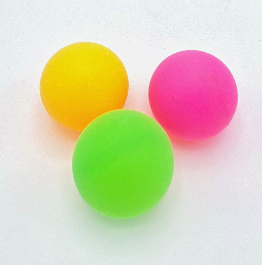 Neon Blacklight Ping Pong Balls for Party Games - Glow in The Dark UV Reactive Balls for Beer Pong, Nightclub Events & College Parties