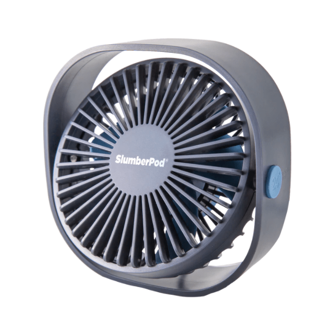 Slumberpod Portable Blackout Fan for Baby & Toddler Sleep - Quiet Cooling Fan for Travel, Camping & Nursery - Perfect for White Noise & Air Circulation