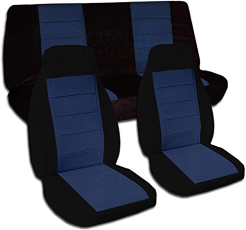 Black and Navy Blue
