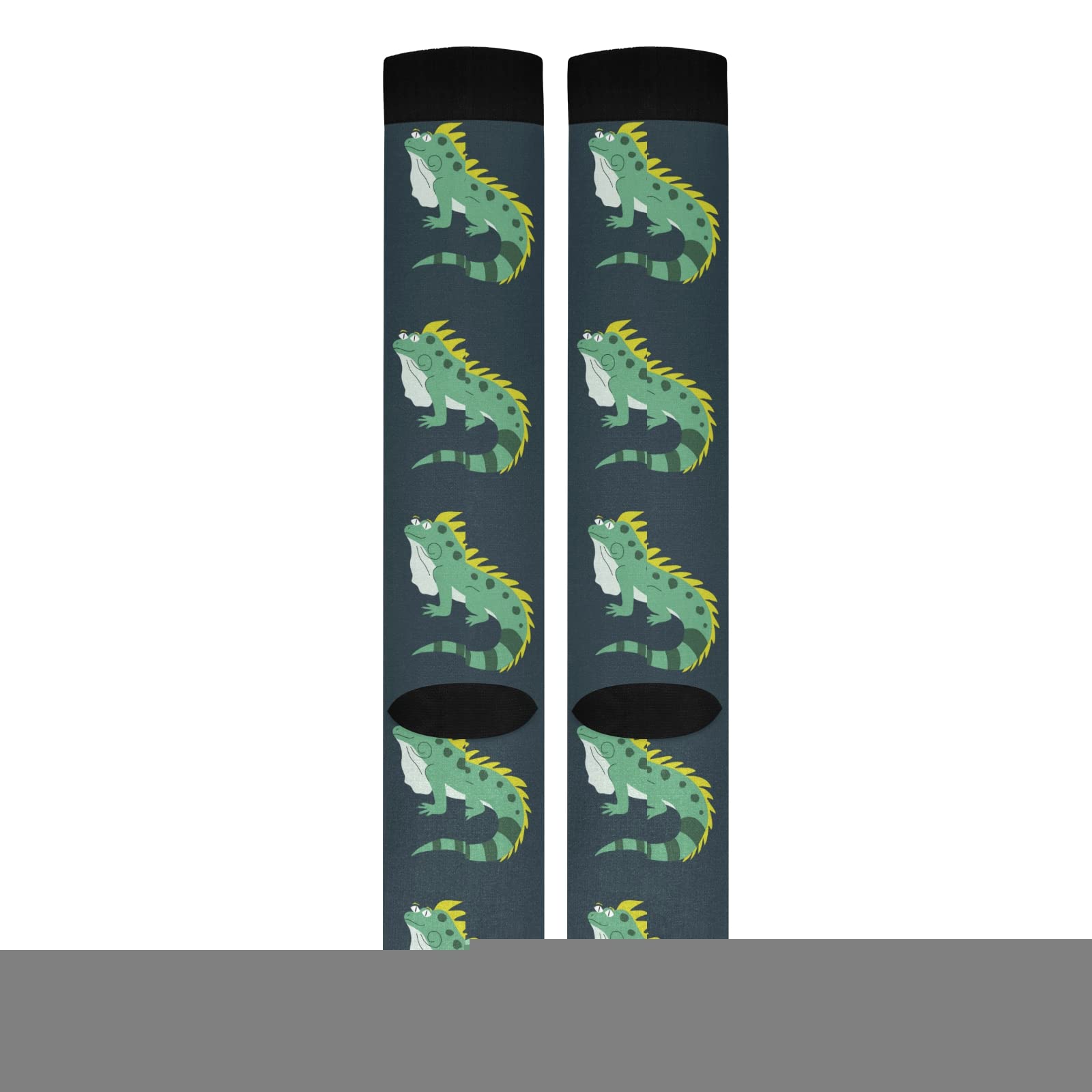 JUNZAN Compression Socks for Women & Men - Nautical Marine Design, Circulation Support Socks for Running, Cycling, Athletic, Nurse - Perfect for Sports, Travel & Long Work Shifts