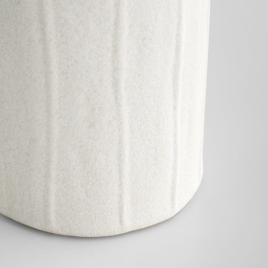Cyan Design 11466 Astreae Vase - Elegant White Ceramic Vase for Home Decor, Wedding Centerpiece & Floral Arrangements