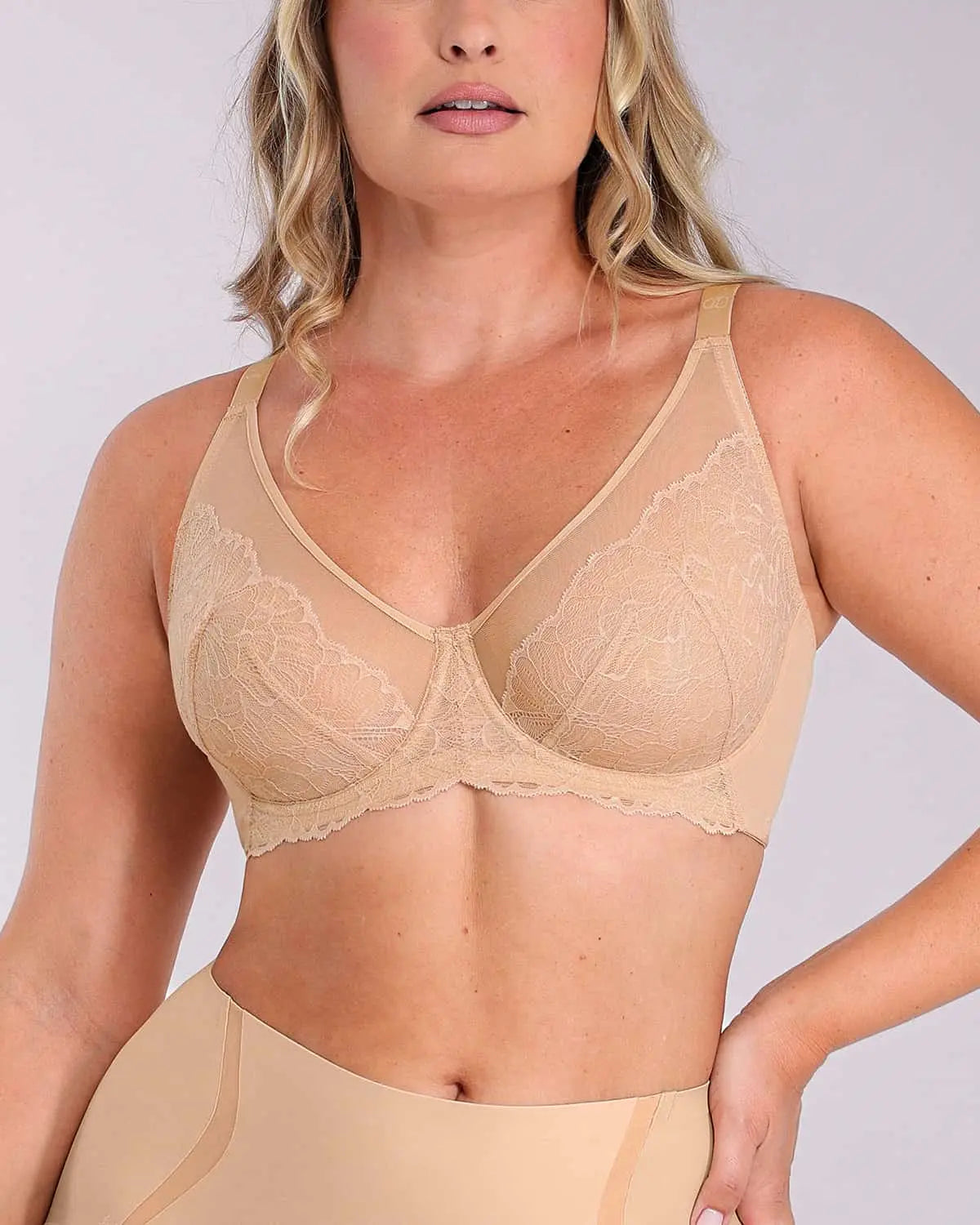 Best Supportive Unlined Lace Underwire Bra for Women - Comfortable Everyday Wear & Special Occasions