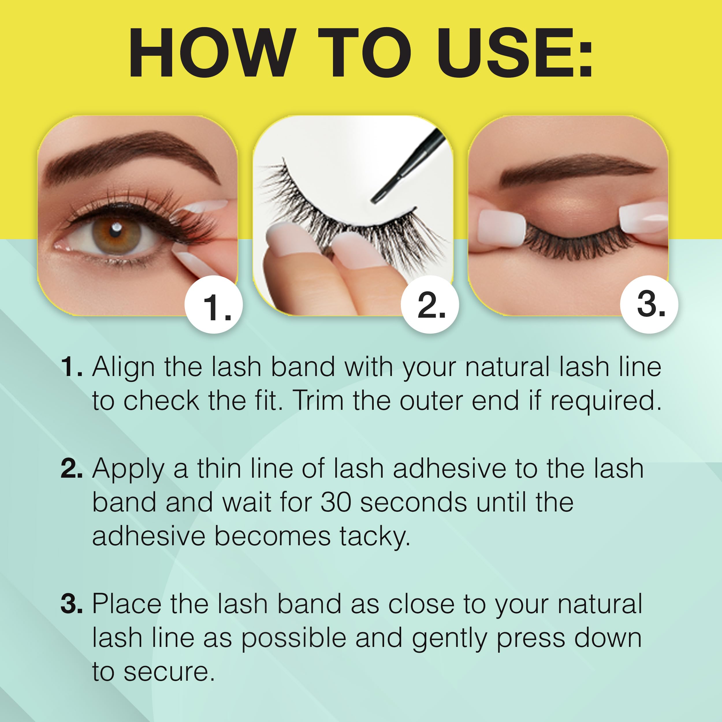 Ardell Active Lash - Pump’n False Eyelashes, Cat Eye Lashes Wispy Style, Water-Resistant & Lightweight, 4 Pairs in 1 Pack - Perfect for Parties, Weddings & Everyday Glam