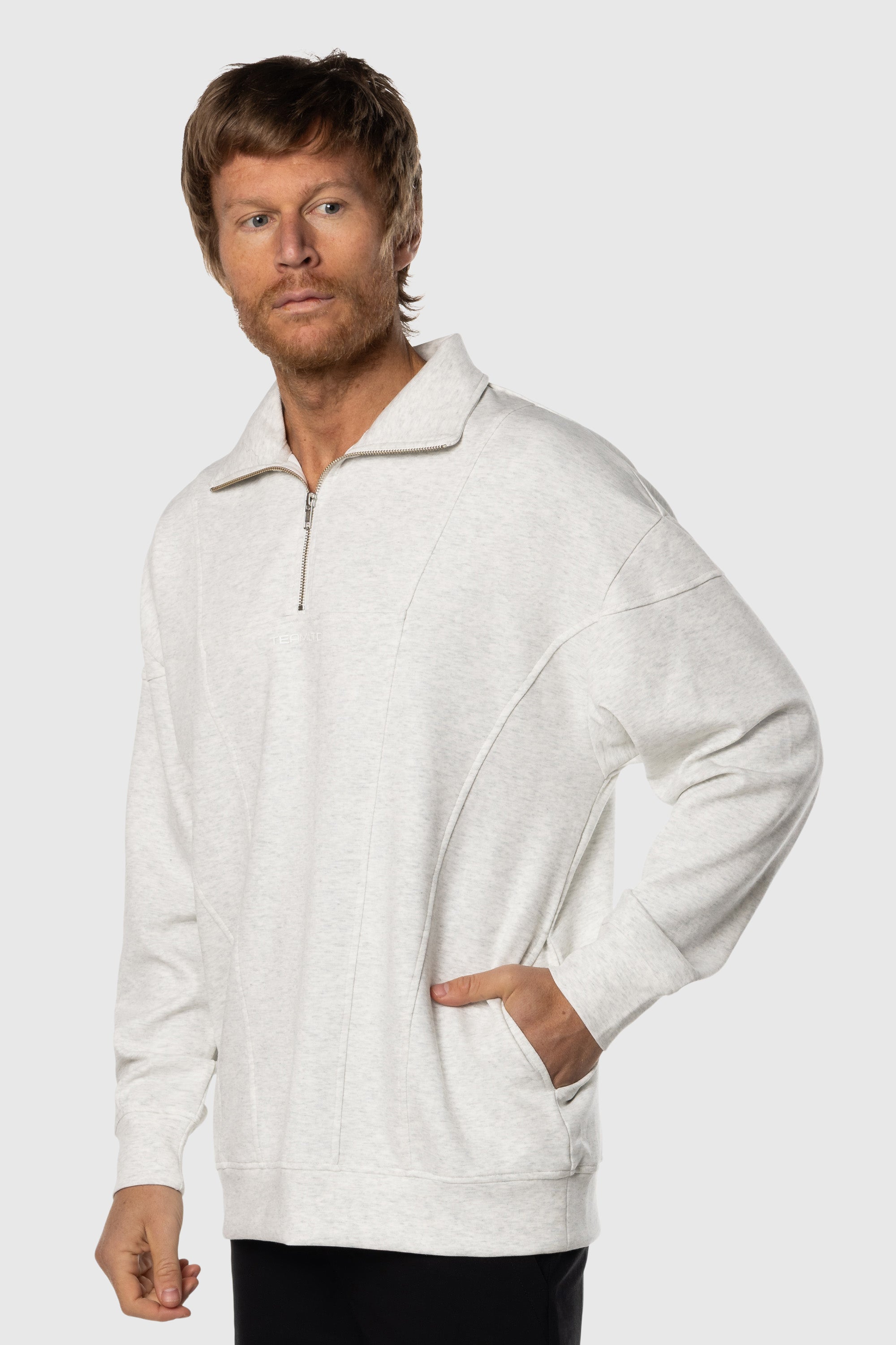 Men's Stretch Fleece 1/4 Zip Pullover - Lightweight Thermal Quarter-Zip Sweatshirt for Hiking, Running & Outdoor Activities