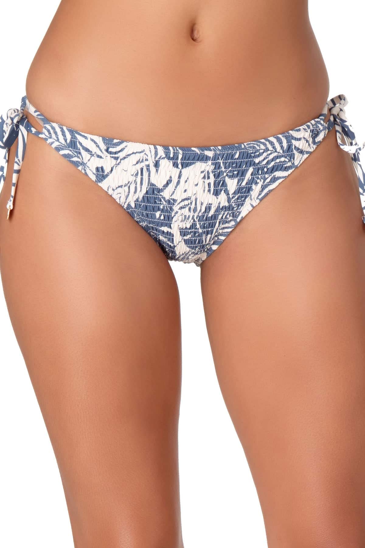 Anne Cole Women's String Bikini Swim Bottom - High Waisted Cheeky Swimwear for Beach & Pool - Sexy Comfortable Bathing Suit Bottoms for Summer Vacation