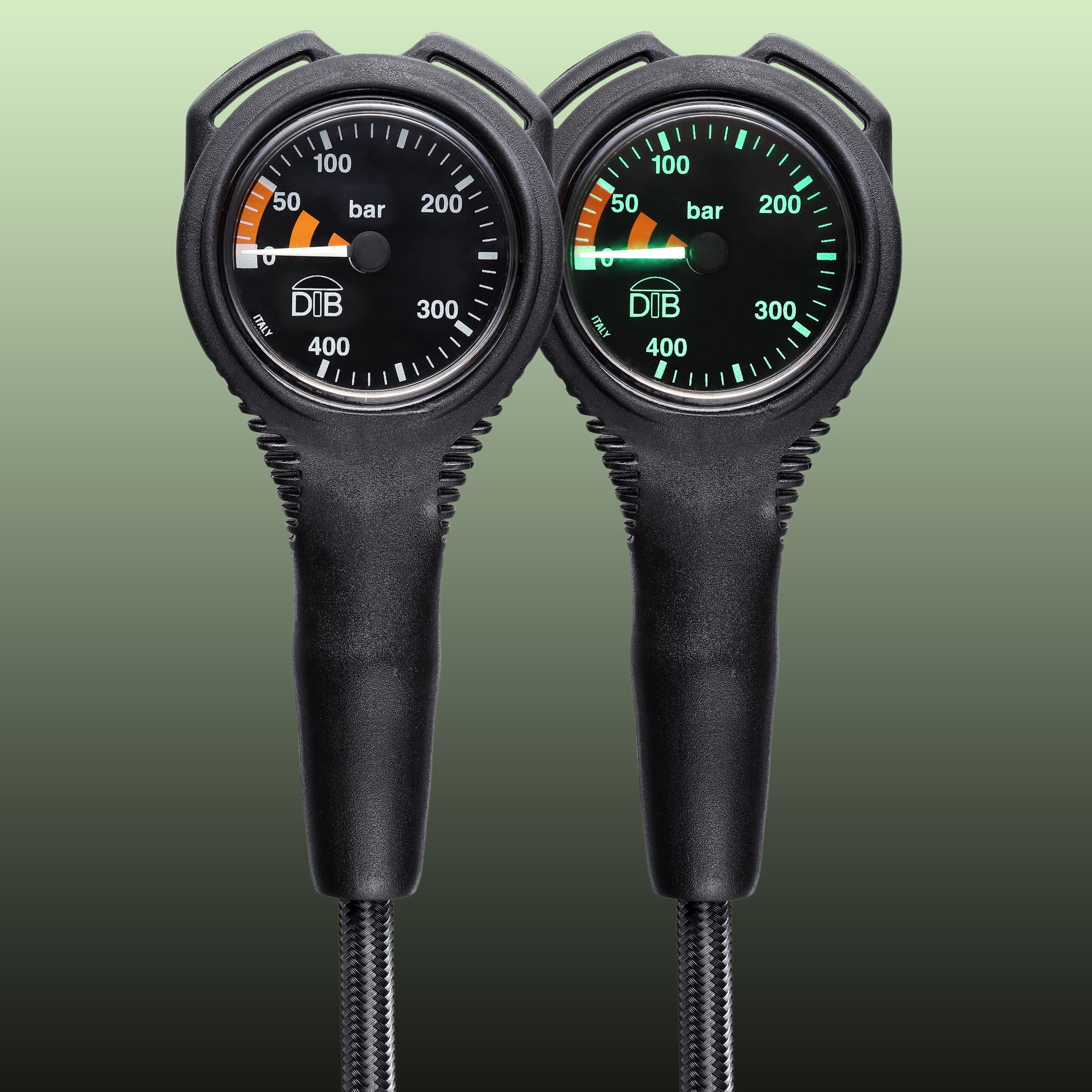 Complete Pressure Gauge Night Vision Kit with Miflex Hose - Perfect for Industrial, Automotive & Outdoor Night Operations