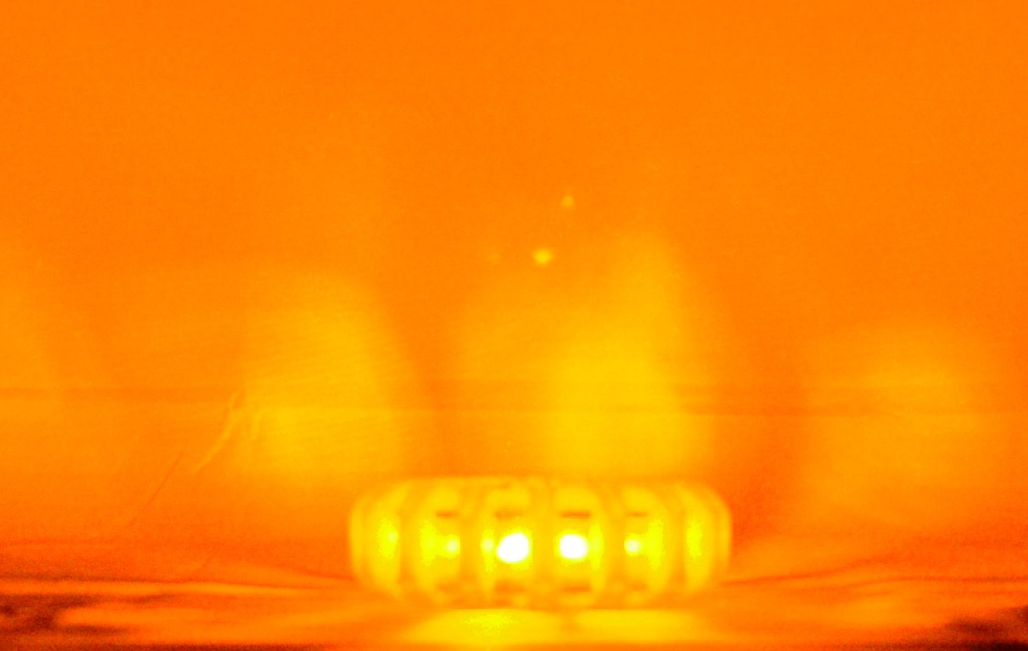 RPF16LM6 - 6-Pack Amber Rechargeable 9-Function Portable 16 LED Power Flare Roadside Emergency Magnetic Safety Lights - Perfect for Roadside Emergencies, Construction Zones & Vehicle Breakdowns