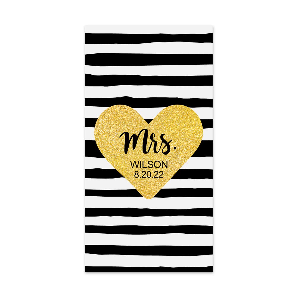Custom Monogrammed Beach Towel for Bride with Name - Quick Dry, Sand Free 100% Microfiber Personalized Bath Towel - Perfect for Bridesmaid Gifts, Honeymoon & Beach Vacations
