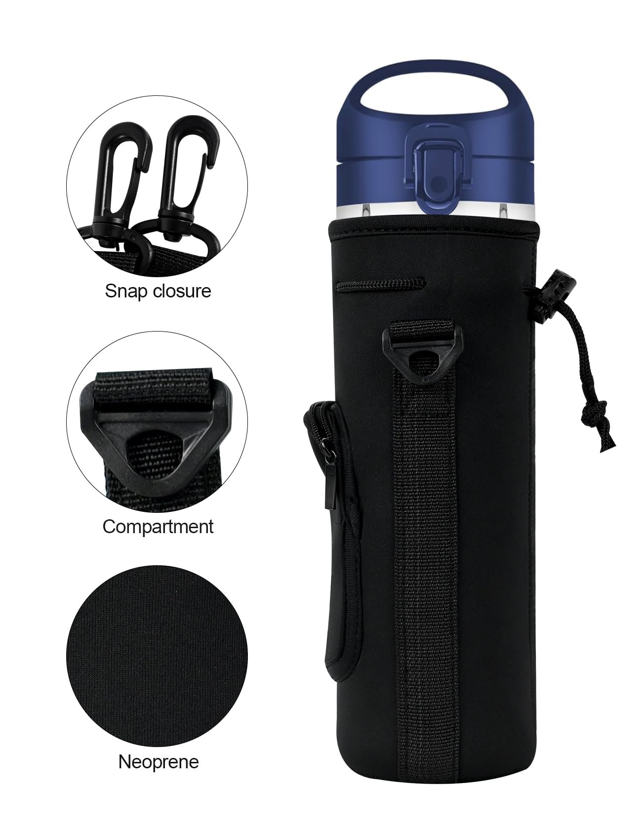 Portable Blender Storage Bag - Waterproof & Sweat-Proof Neoprene Sleeve Compatible with Nutribullet Blender, Frozen Drink Maker & Slushie Machine | Perfect for Gym, Travel & Outdoor Smoothies