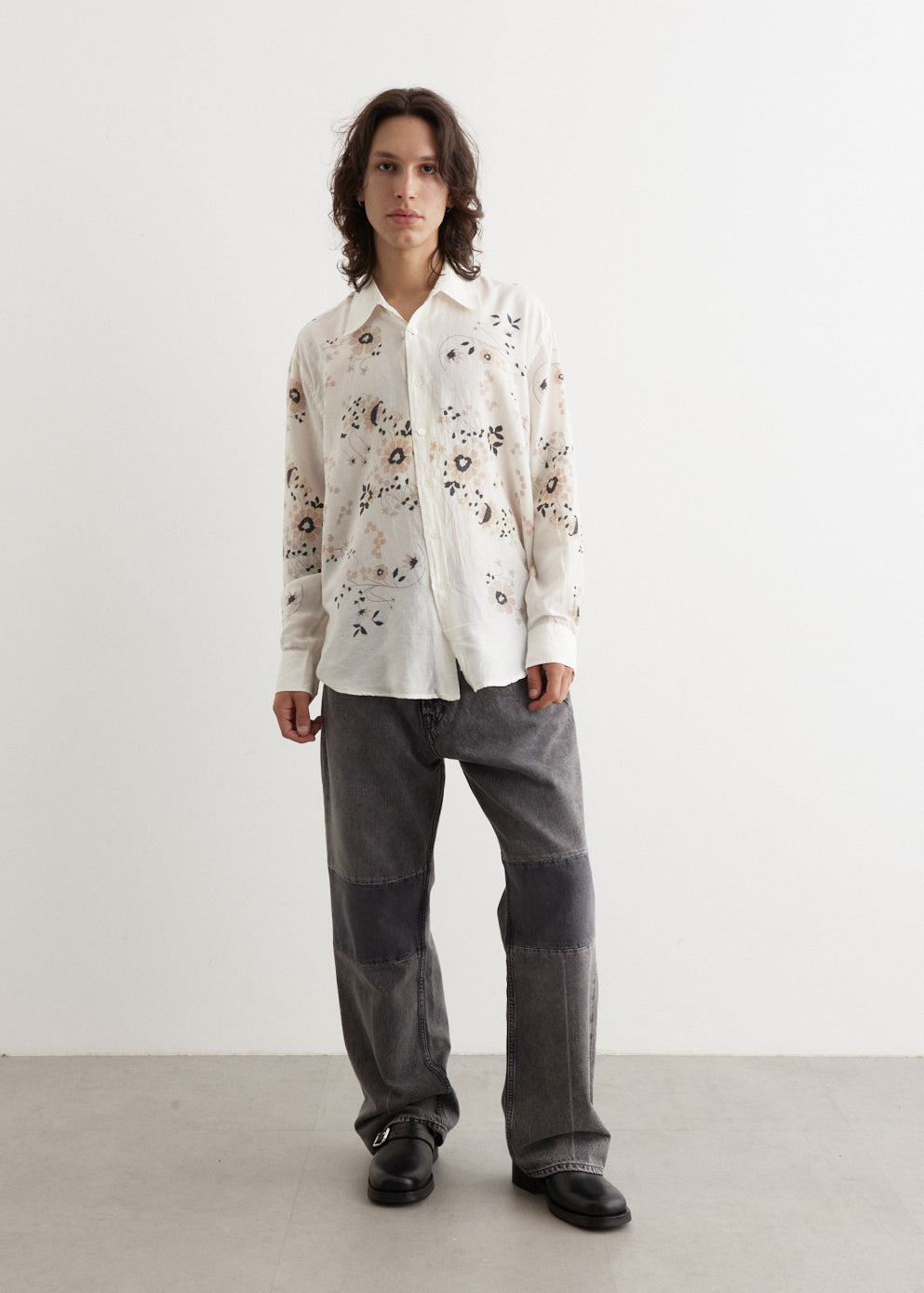 Above Shirt M4232Ae White - Stylish Casual Wear for Men, Perfect for Office, Dating & Everyday Outfits