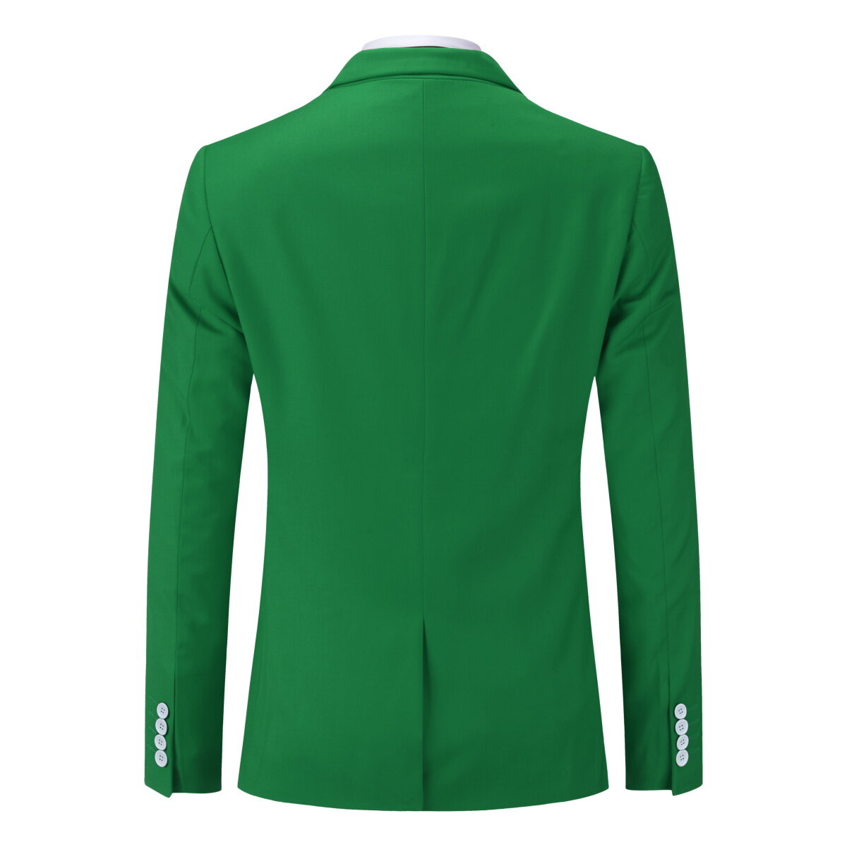 Men's 3-Piece Suit Set - Formal & Casual Slim Fit Tuxedo Vest & Pants in Emerald Green | Perfect for Weddings, Business Meetings & Special Occasions