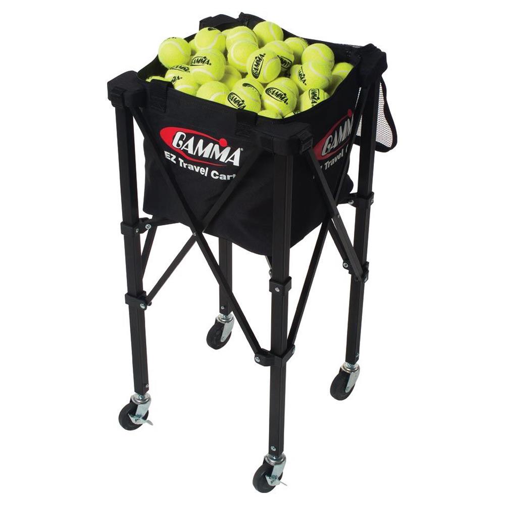 Gamma Ez Cart 150 Ball Hoper - Portable Golf Ball Picker & Collector for Driving Range Practice | Perfect for Golf Courses, Training Sessions & Backyard Drills