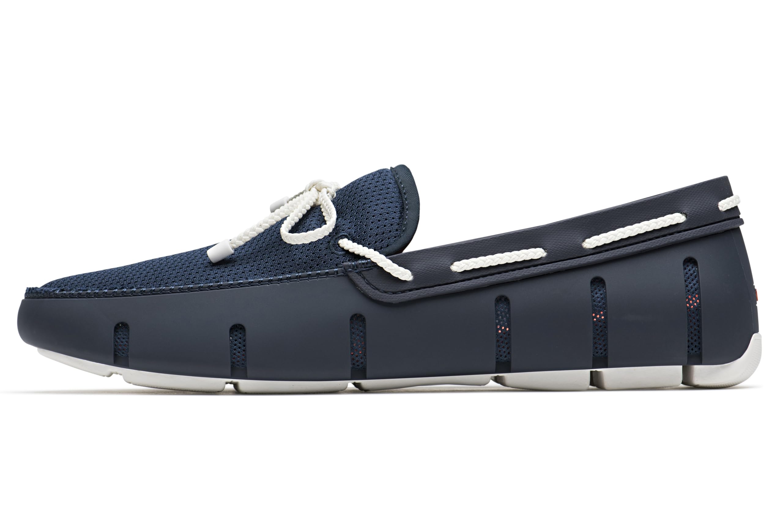SWIMS Men's Loafers - Braided Lace Casual Slip-On Shoes for Men | Comfortable Beach Shoes, Summer Fashion Footwear | Perfect for Vacation, Poolside & Casual Outings