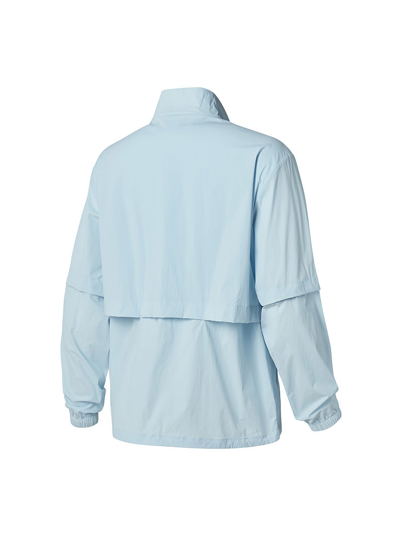 Big Pocket Detachable Jacket for Men & Women - Waterproof Windbreaker with Removable Hood - Perfect for Hiking, Camping & Outdoor Adventures