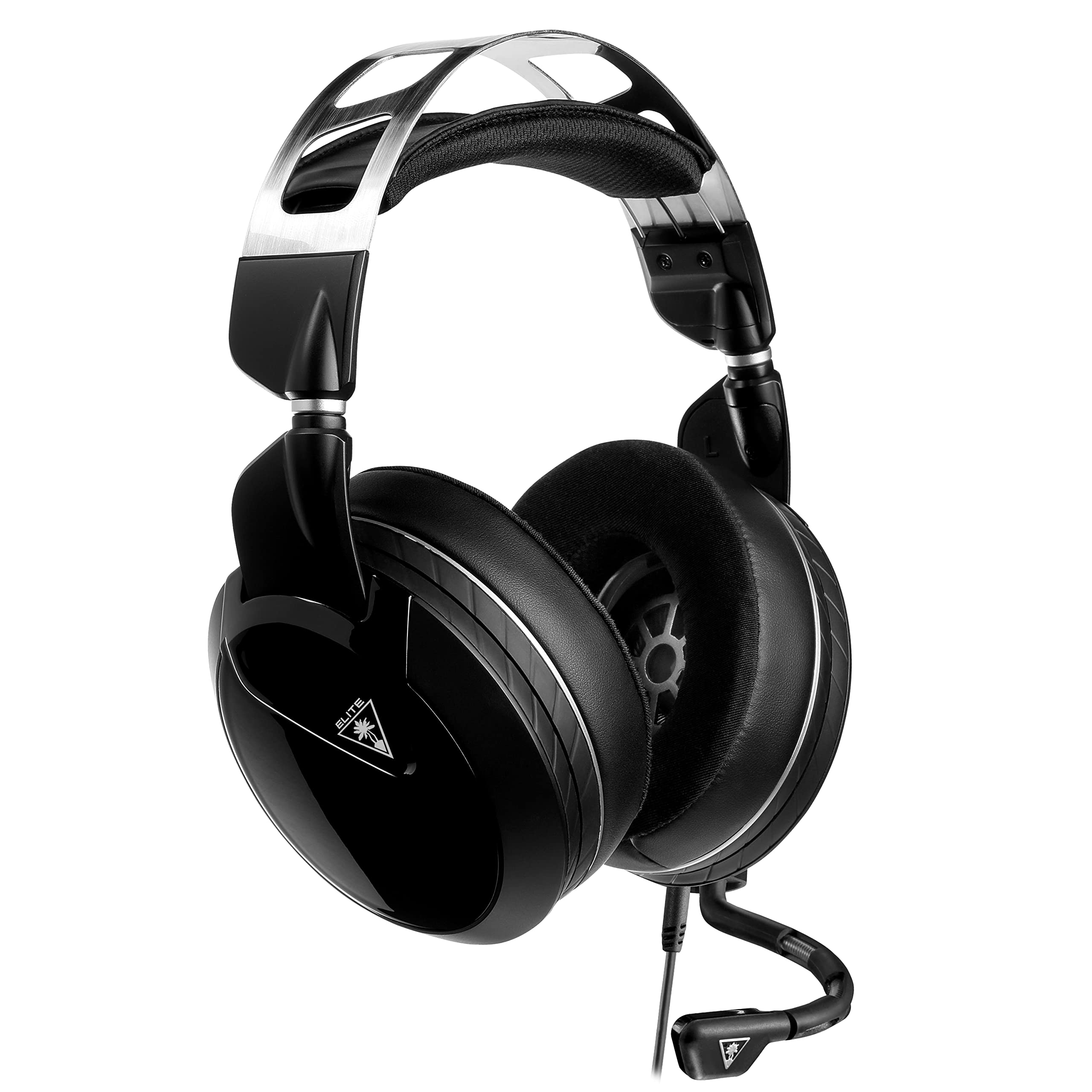 Turtle Beach Elite Pro 2 Premium Gaming Headset with SuperAmp - Professional Noise Cancelling Mic, 50mm Speakers - Compatible with PS4, Xbox, PC - Perfect for Competitive Gaming & Streaming