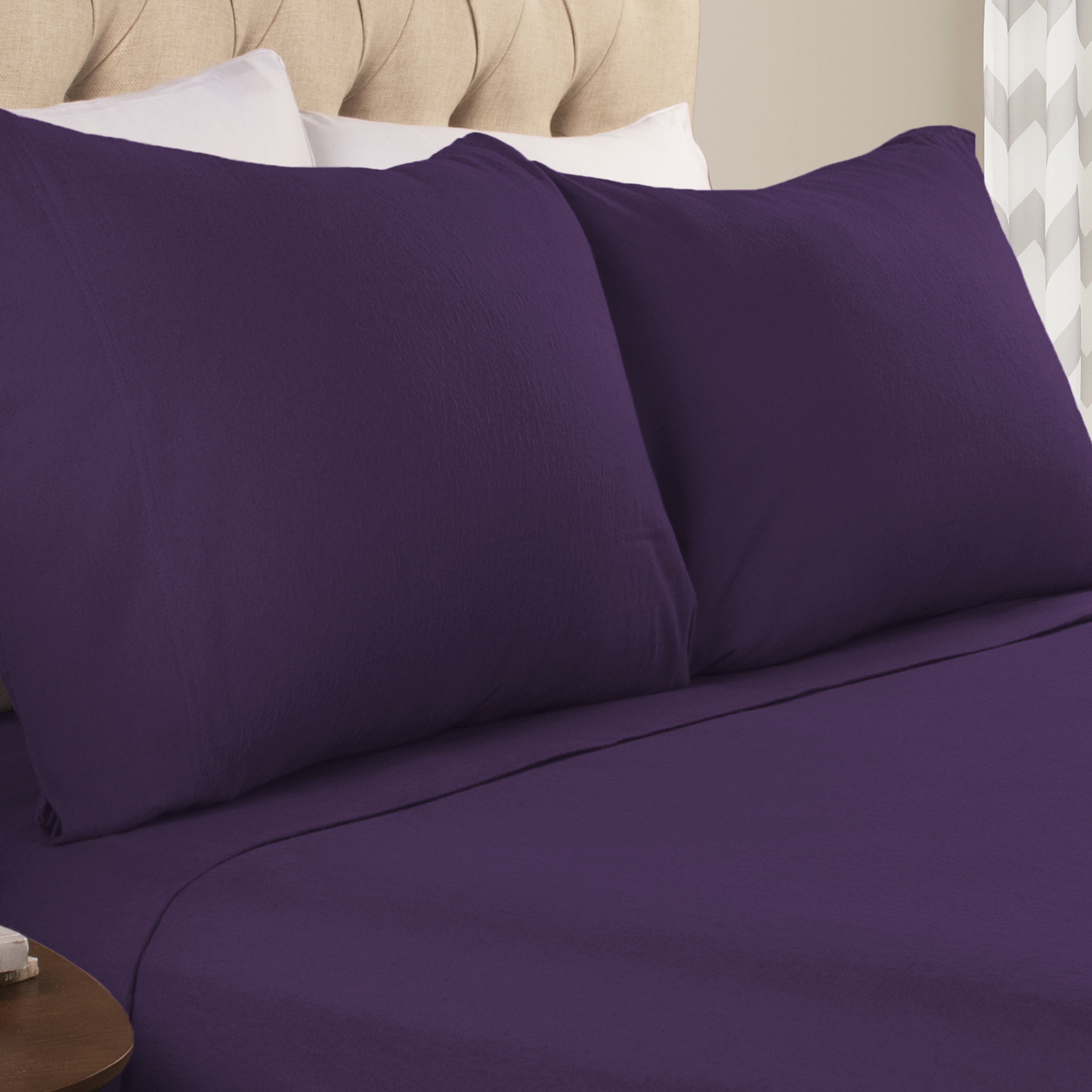 Premium 100% Cotton Flannel Pillowcases Set of 2 - Soft & Cozy Bedding for Winter Nights - Perfect for Cold Weather, Guest Rooms & Cozy Home Decor