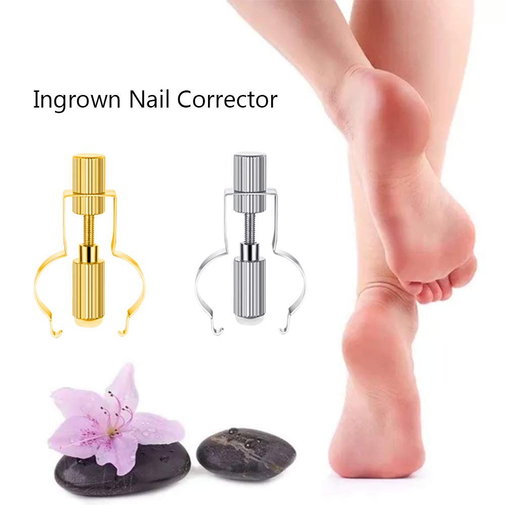 Ingrown Toenail Corrector Tool - Pain Relief Treatment for Ingrown Nails & Paronychia - Perfect for Home Pedicure and Foot Care Routine