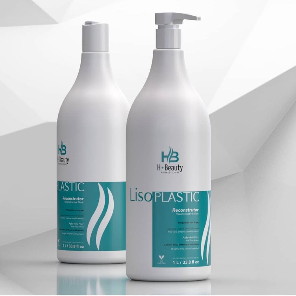 Premium Gourmet Beauty Lisoplastic Hair Reconstructor Treatment - Deep Conditioning for Damaged Hair - Salon-Quality Repair at Home | Perfect for Dry, Frizzy & Chemically Treated Hair