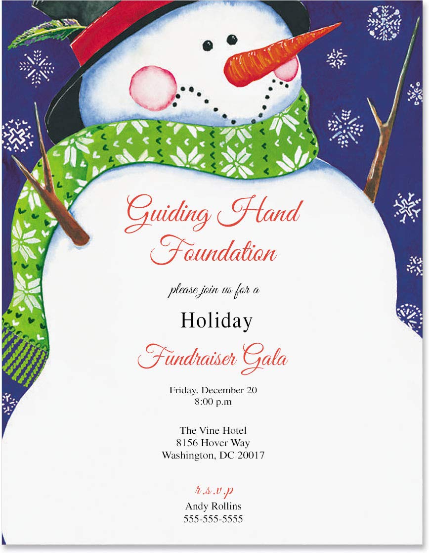 Premium Frosty Snowman Christmas Stationery Set - 25 Elegant 8.5 x 11 Winter Theme Border Papers & Letterheads for Holiday Cards, Office Decor & Festive Correspondence