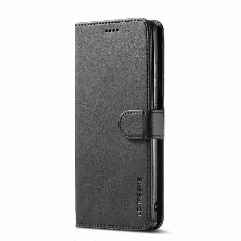 Samsung Galaxy S24 Genuine Leather Wallet Case - Slim Protective Cover with Card Slots for Daily Use & Travel