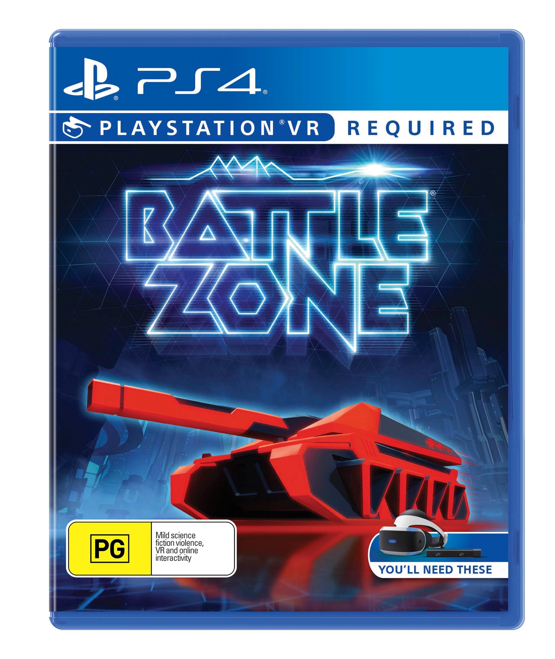 Battlezone PS4 Game - Classic Arcade Tank Combat for PlayStation 4 | Perfect for Multiplayer Battles & Retro Gaming Nights