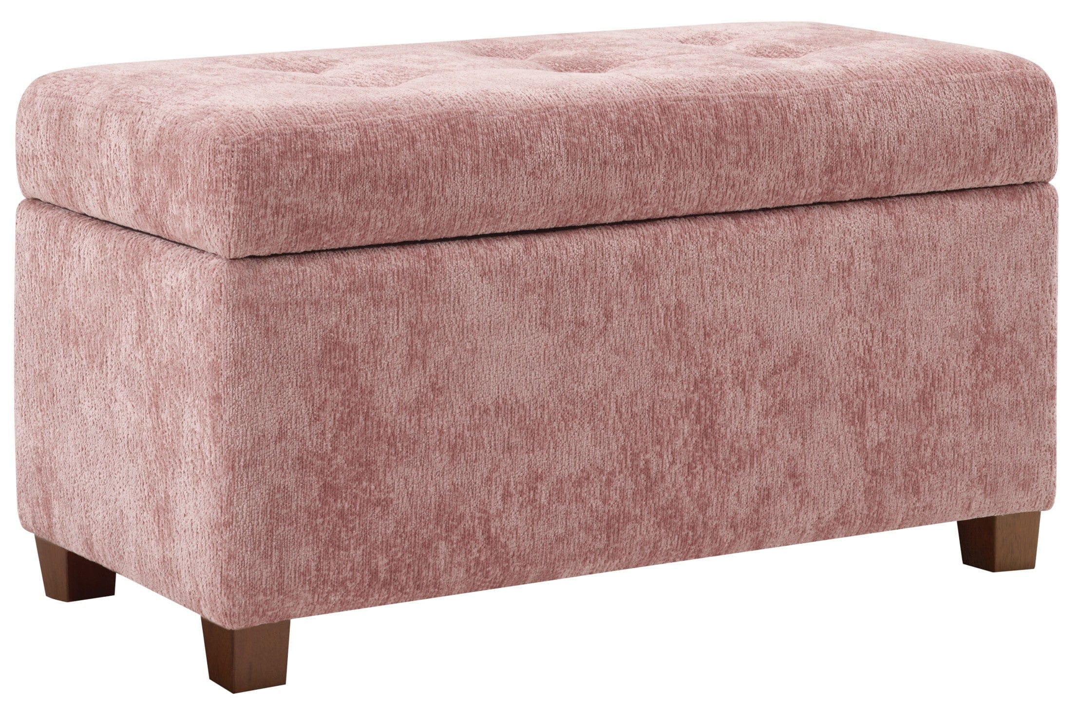 Office Star Storage Ottoman with Removable Cushion Top - MET804 - Perfect for Living Room, Bedroom & Home Office Organization